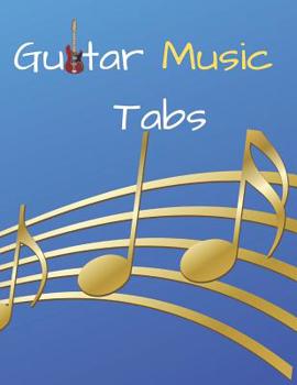 Paperback Guitar Music Tabs: 8.5inX11in 100 pages Book