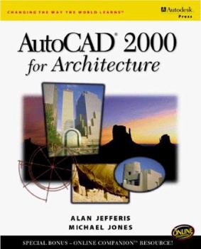 Paperback AutoCAD 2000 for Architecture Book