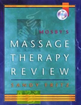 Paperback Mosby's Massage Therapy Review [With CDROM] Book