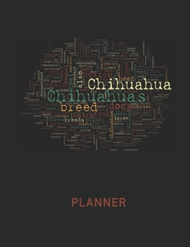 Planner: Chihuahua DogAnime & Chill 2 Year Monthly Planner with Note Pages (24 Months) | Jan 2020 - Dec 2021 | Month Planning | Appointment Calendar ... | Plan Each Day, Set Goals & Get Stuff Done