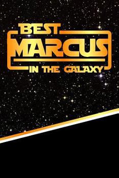 Paperback The Best Marcus in the Galaxy: Isometric Dot Paper Drawling Notebook Feature 120 Pages 6x9 Book