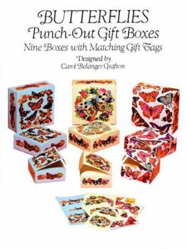 Butterflies Punch-Out Gift Boxes: Nine Boxes with Matching Gift Tags