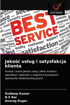 Paperback Jako&#347;c uslug i satysfakcja klienta [Polish] Book