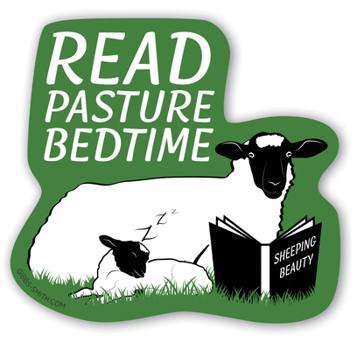 Paperback Read Pasture Bedtime Barn Sheep Sticker Book