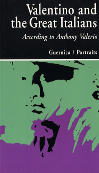 Paperback Valentino and the Great Italians (Prose Series 21) Book