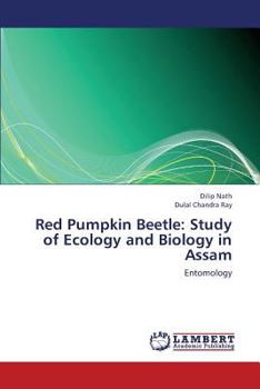 Paperback Red Pumpkin Beetle: Study of Ecology and Biology in Assam Book