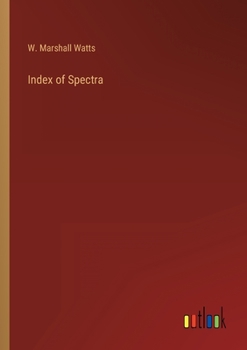 Paperback Index of Spectra Book