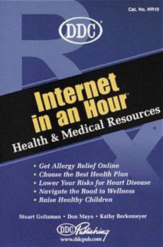 Paperback Internet in an Hour: Health & Medical Resources Book