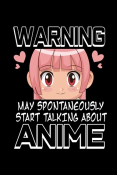 Notizbuch: Kawaii Anime Manga Otaku Cosplay Japan Geschenk 120 Seiten, 6X9 (Ca. A5), Punktraster (German Edition)