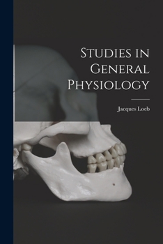 Paperback Studies in General Physiology Book