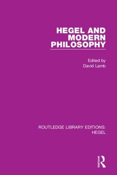 Paperback Hegel and Modern Philosophy Book