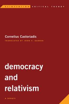 Paperback Democracy and Relativism: A Debate Book