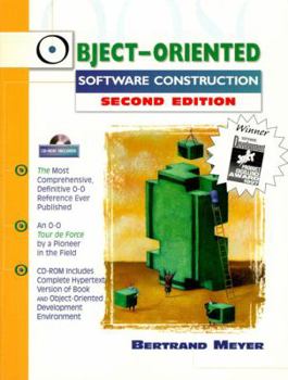 Paperback Object-Oriented Software Construction (Book/CD-Rom) [With] Book