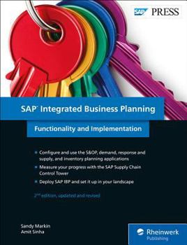 Hardcover SAP Integrated Business Planning: Functionality and Implementation Book