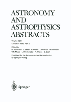Literature 1998, Part 2 (Astronomy and Astrophysics Abstracts Volume 70 Parts A & B - TWO VOLUMES))