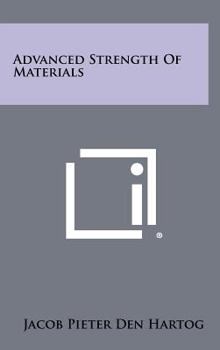 Hardcover Advanced Strength Of Materials Book
