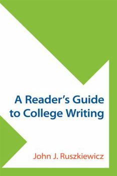 Paperback A Reader's Guide to College Writing Book