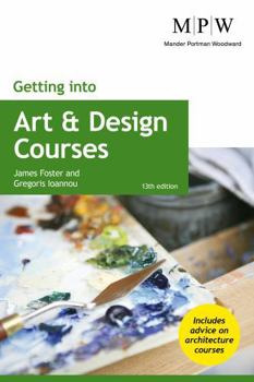 Paperback Getting into Art and Design Courses Book