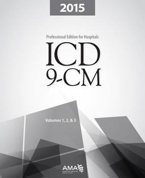 Spiral-bound ICD-9-CM 2015 Professional Edition for Hospitals, Vols 1,2&3 Book