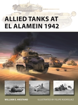 Paperback Allied Tanks at El Alamein 1942 Book