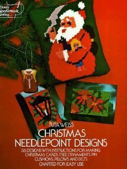 Paperback Christmas Needlepoint Designs Book