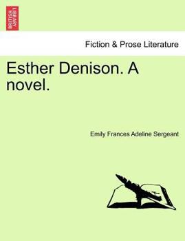 Paperback Esther Denison. a Novel. Vol. II Book
