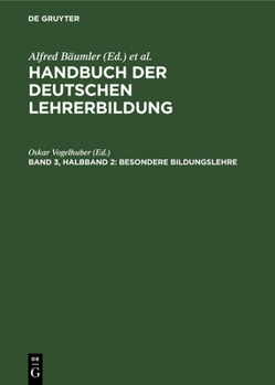 Hardcover Besondere Bildungslehre [German] Book