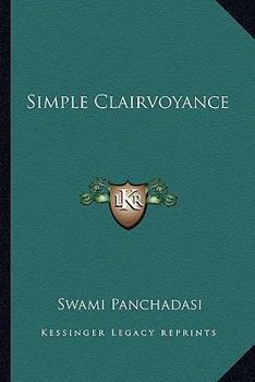 Paperback Simple Clairvoyance Book