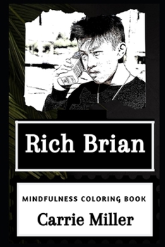 Paperback Rich Brian Mindfulness Coloring Book