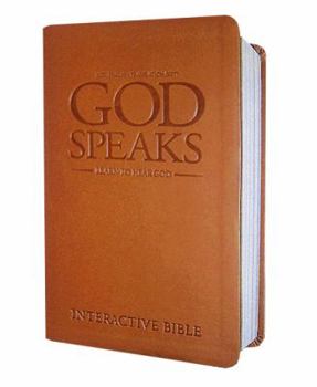 Leather Bound God Speaks Study Bible Brown Imitation Leather NET Book