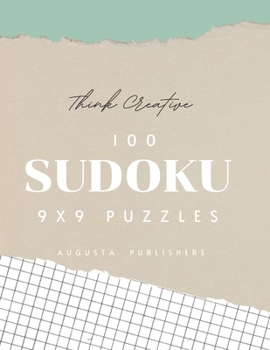 Paperback Think Creative - 100 SUDOKU 9X9 Puzzles Book