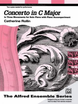 Paperback Concerto in C Major: In Three Movements for Solo Piano with Piano Accompaniment, Sheet Book
