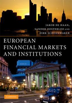 Paperback European Financial Markets and Institutions Book