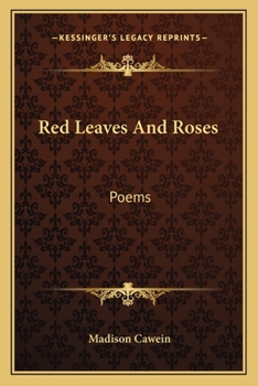 Paperback Red Leaves And Roses: Poems Book