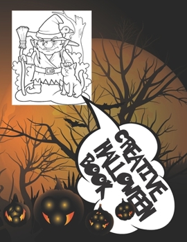 Paperback Creative Halloween Book: Cute Coloring Halloween Book for Women Book