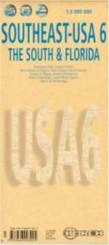 Southeast: The South & Florida Road Map (USA 6) (English Edition)