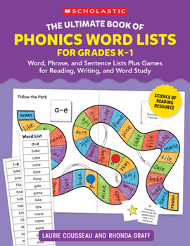 Paperback The Ultimate Book of Phonics Word Lists: Grades K-1 Book