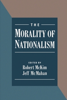 Paperback The Morality of Nationalism Book