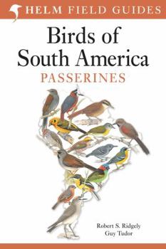 Paperback Birds of South America: Passerines Book