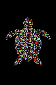 Turtle Hearts: 6x9 Ruled Notebook, Journal, Daily Diary, Organizer, Planner