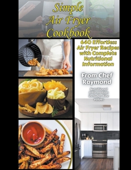 Paperback Simple Air Fryer Cookbook Book