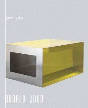 Hardcover Donald Judd Book