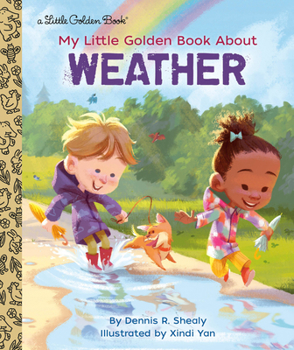 Hardcover My Little Golden Book about Weather Book