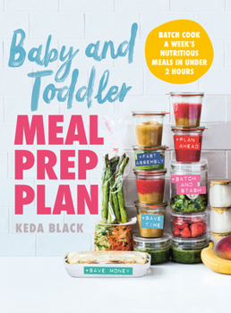 Hardcover Baby + Toddler Meal Prep Plan Book