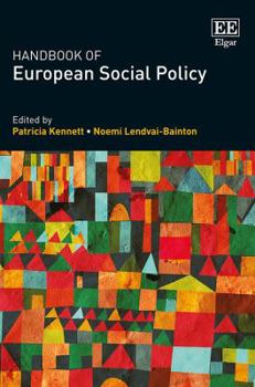 Hardcover Handbook of European Social Policy Book