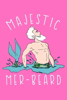 Paperback Majestic Mer Beard: Notebook Wide Rule Book