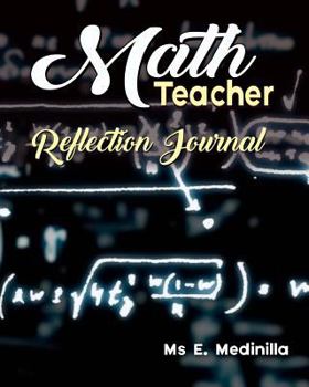 Paperback Math Teacher Reflection Journal Book
