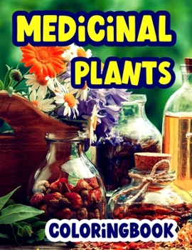 Paperback Medicinal Plants Coloring Book