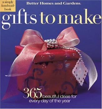 Hardcover Gifts to Make: A Simply Handmade Book : 365 Beautifully Easy Ideas Book