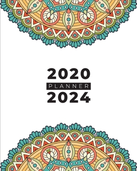 2020-2024 Planner: 60 Months Yearly Planner and Organizer - (Jan 2020 to Dec 2024)